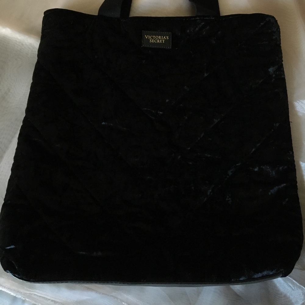 Victoria’s Secret velvet tote bag